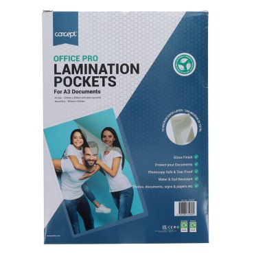 Concept A3 Laminating Pouches (100)